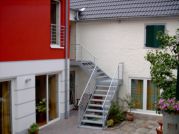 Stahltreppe verzinkt
