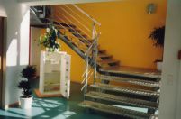 Treppe mit Quintett-Stuffen